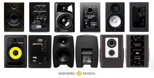 mejores monitores de estudio ingenieria musical